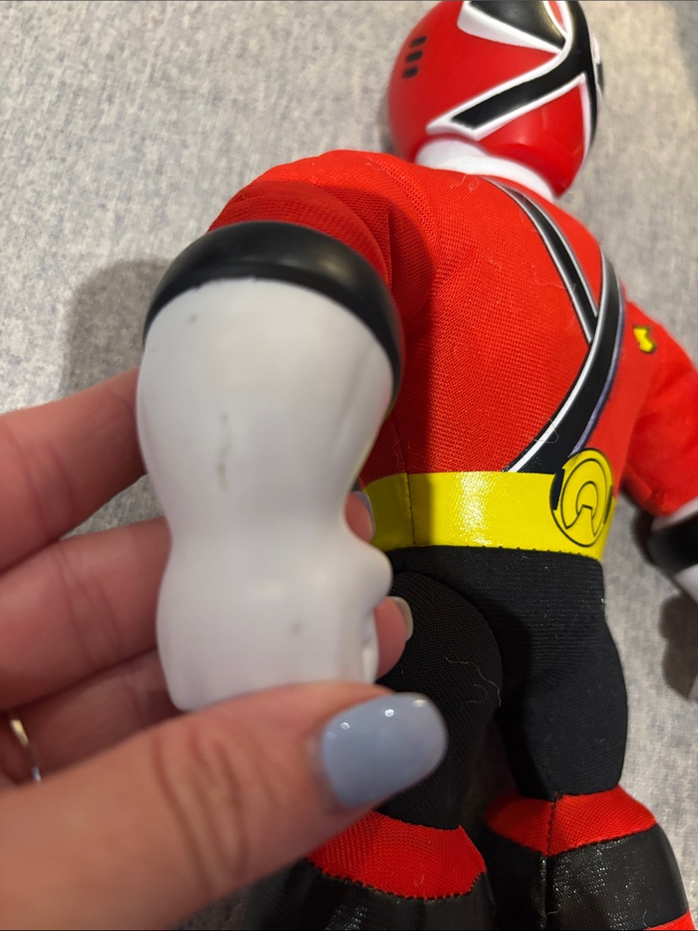 Red Power Ranger Plush - Picture 5 of 5